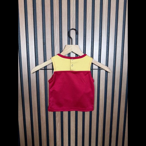 San Francisco 49ers 2T Girls Outerstuff Scarlet Spirit Red Cheerleader Top NFL - Picture 3 of 6